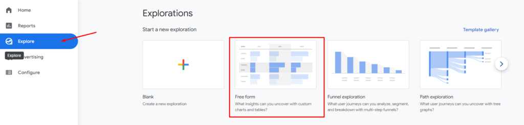 Overview of Explore reports